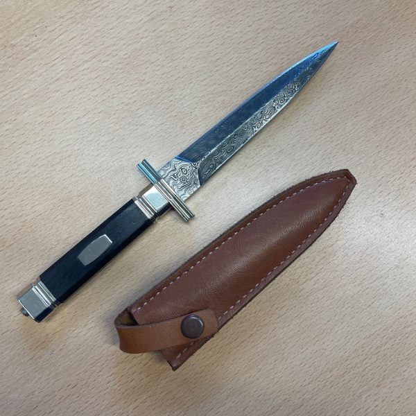 Hand-Made Damascus Dagger - Image 6
