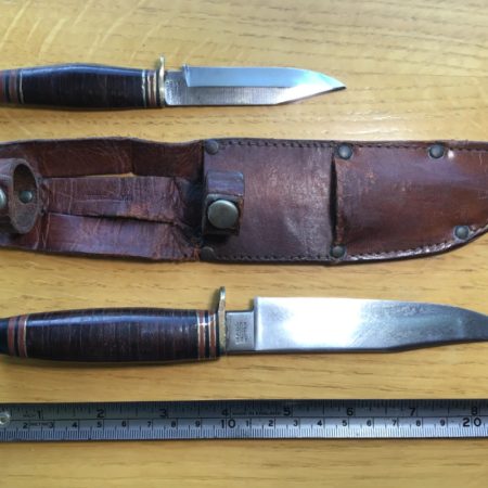 Two 1940s William Rodgers Sheffield Steel Knives