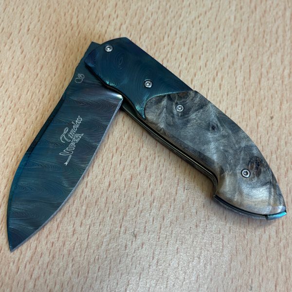 Viper Timeless Damascus Folder - Image 3