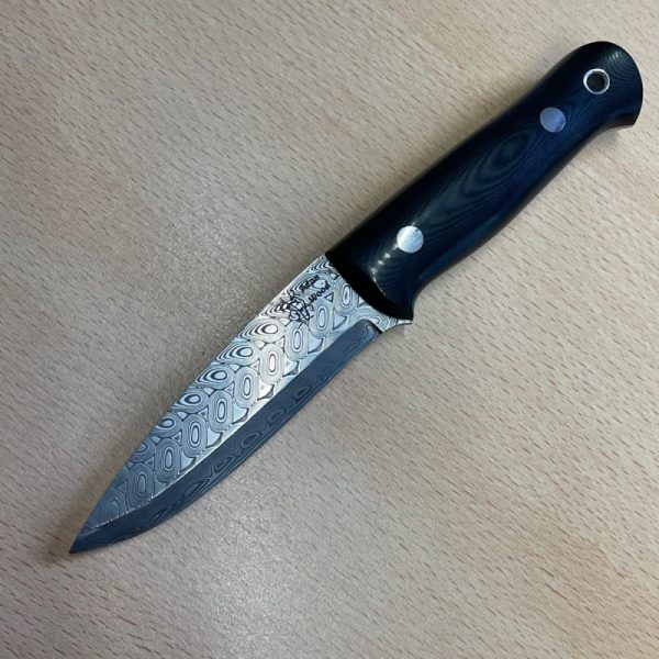 Alan Wood Full Tang Damascus Knife - Image 13