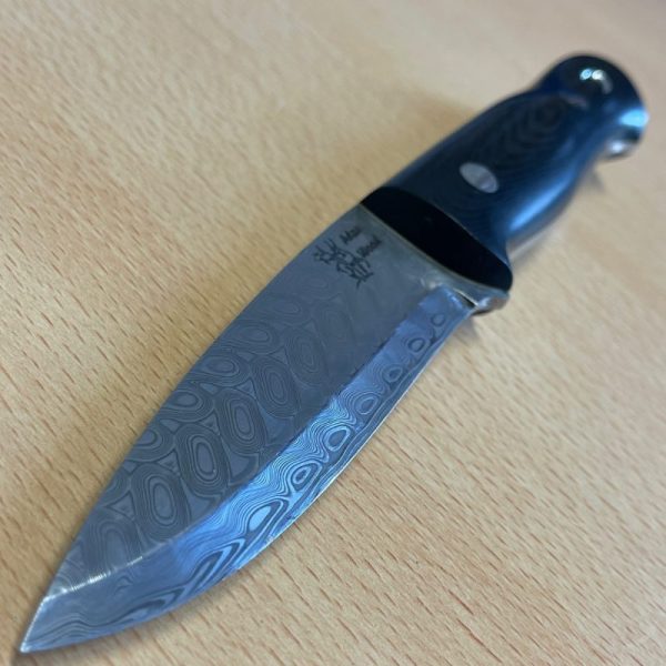 Alan Wood Full Tang Damascus Knife - Image 8