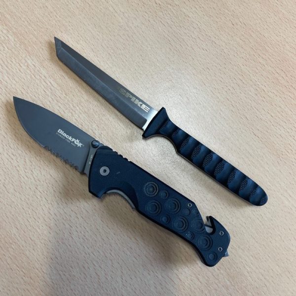 Cold Steel Spike and Fox