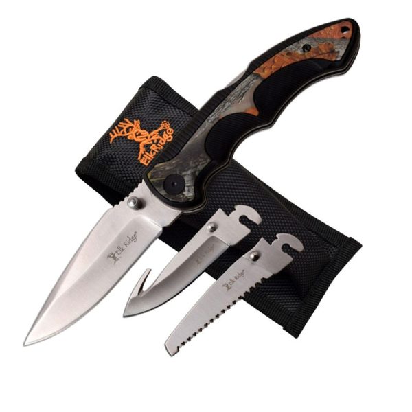 Elk Ridge Folding Knife with Exchangeable Blades