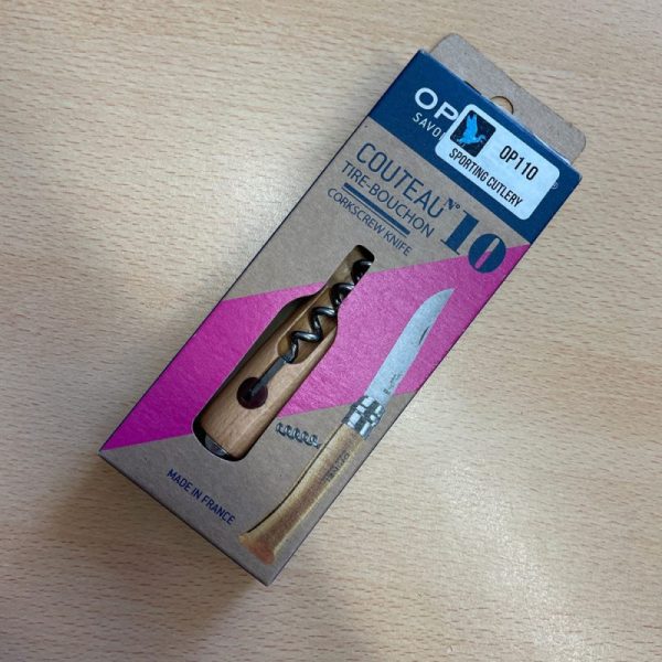 Opinel No 10 Corkscrew Knife - Image 2