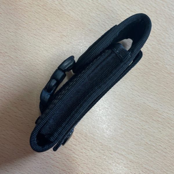 Black Canvas Belt Pouch - Image 2