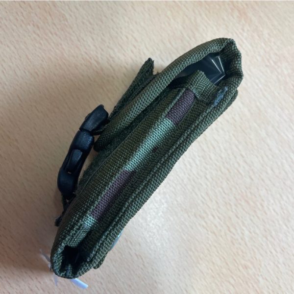 Green Camo Canvas Belt Pouch - Image 2