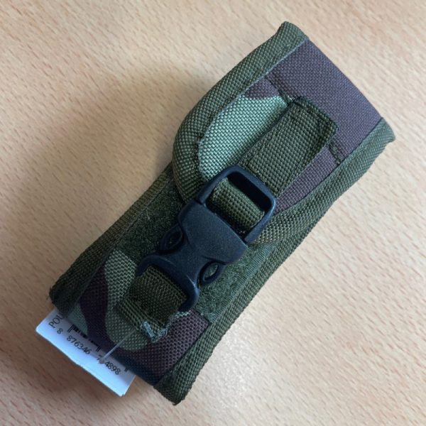 Green Camo Canvas Belt Pouch