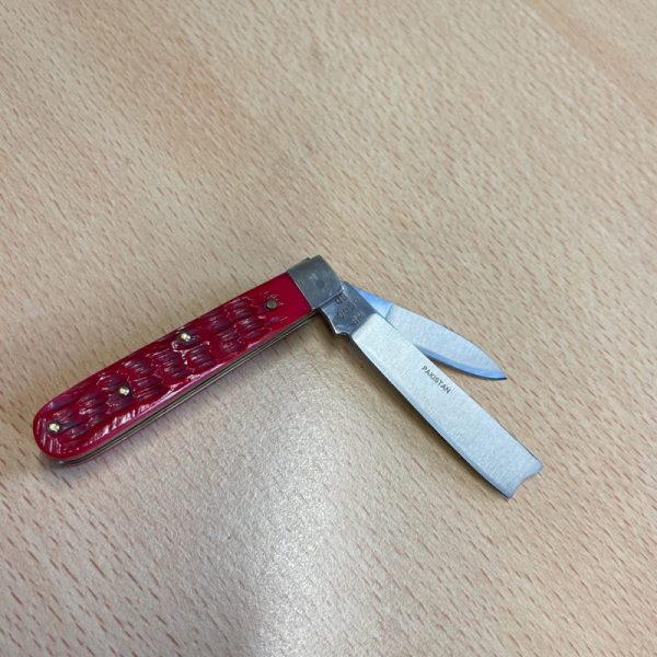Wild Boar Razor Trapper Red Bone Handle - Image 2