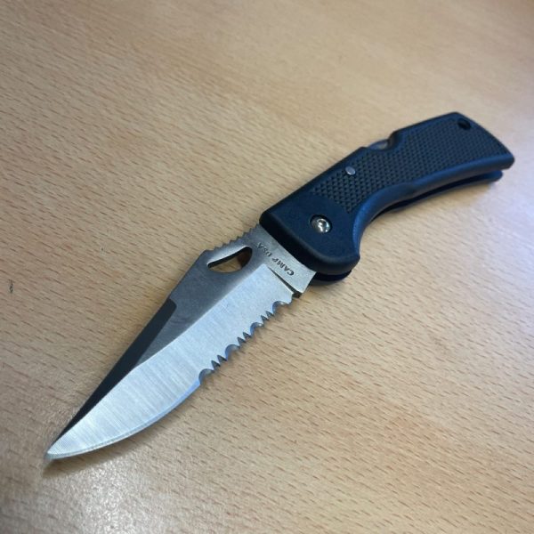 Meyerco Blackie Collins Part Serrated Folder - Image 2