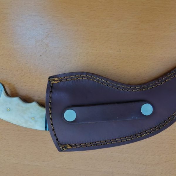 Perkin Knives Karambit Damascus Steel Hunting Knife With Bone Handle - Image 5