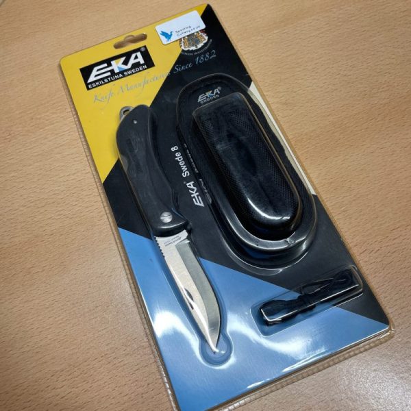 EKA Swede 8 Black Proflex handle