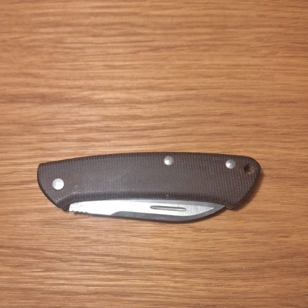 Benchmade Proper 319 Canvas Micarta Slipjoint pocket knife - Image 4