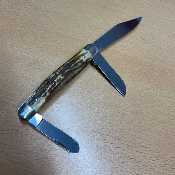 Böker Tree Brand Stag Stockman Pocket Knife - Image 2