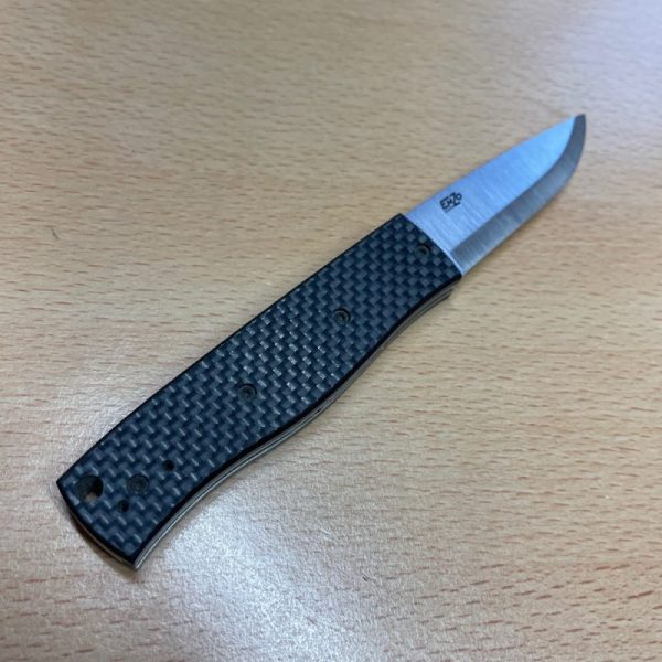 Enzo non locking folder Carbon scales Scandi grind CPMs30V - Image 4