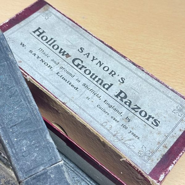 W. Saynor Hollow Ground Razor collection - Image 8