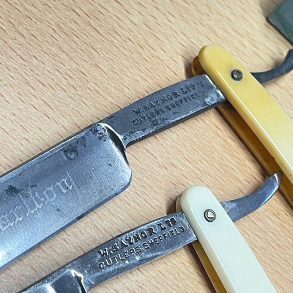 W. Saynor Hollow Ground Razor collection - Image 5