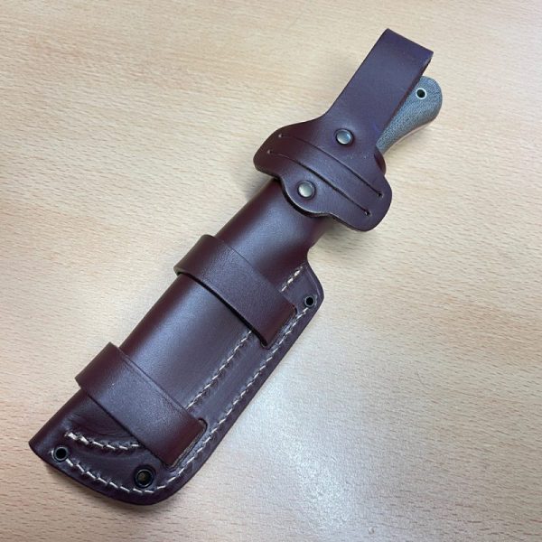 TBS Boar Bushcraft Knife - Micarta Handle - Multi Carry Sheath - Image 5