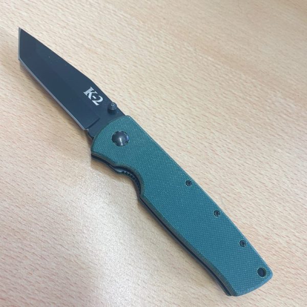 KA-BAR Green Tanto G10