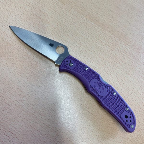 Spyderco Endura 4 Purple - Image 5
