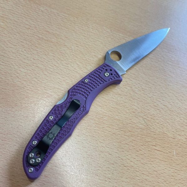 Spyderco Endura 4 Purple - Image 4