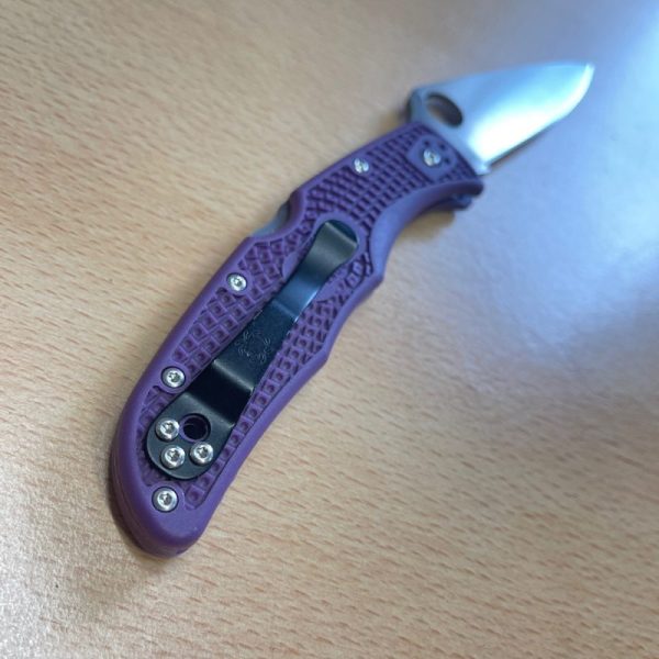 Spyderco Endura 4 Purple - Image 3