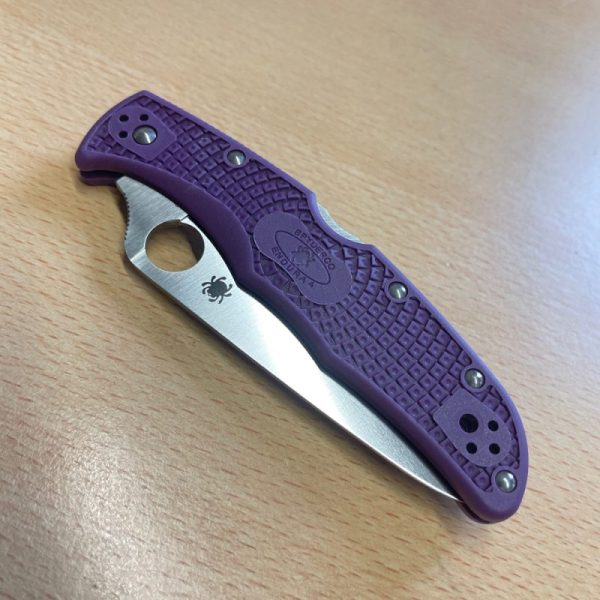 Spyderco Endura 4 Purple - Image 2