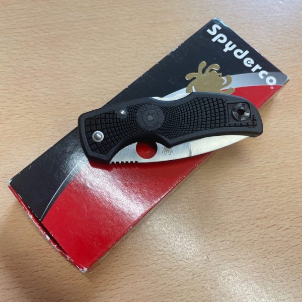 3924 d Spyderco C41PBK Native folder