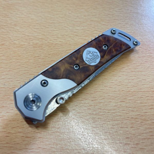 Puma Tec linerlock Damascus - Image 2