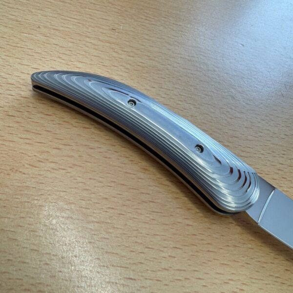 Suwada Damascus Folding Knife - Image 6