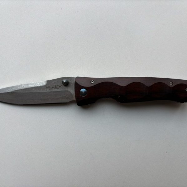 Mcusta MC-0125D Tactility Elite Knife with Ironwood Handle and Stainless Damask VG10 Blade. - Image 3