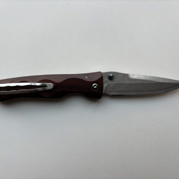 Mcusta MC-0125D Tactility Elite Knife with Ironwood Handle and Stainless Damask VG10 Blade. - Image 4