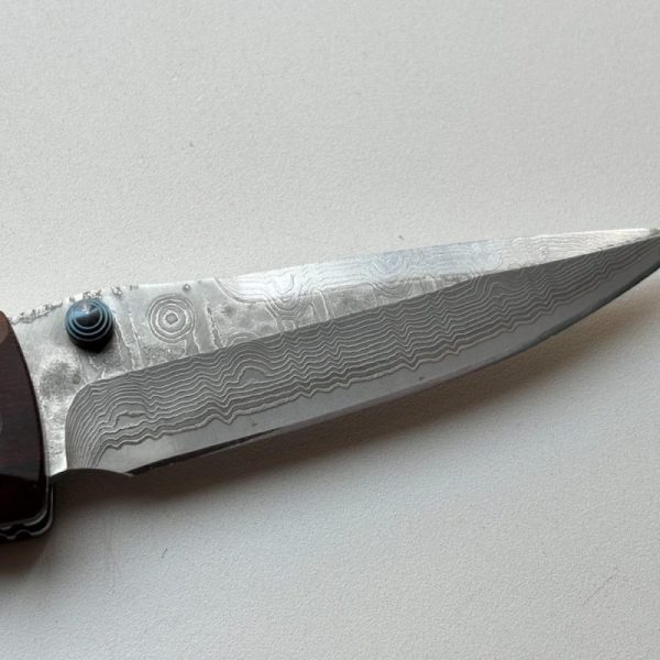 Mcusta MC-0125D Tactility Elite Knife with Ironwood Handle and Stainless Damask VG10 Blade. - Image 5