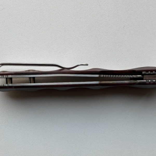 Mcusta MC-0125D Tactility Elite Knife with Ironwood Handle and Stainless Damask VG10 Blade. - Image 7