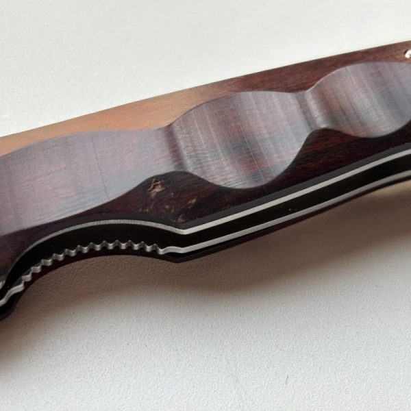 Mcusta MC-0125D Tactility Elite Knife with Ironwood Handle and Stainless Damask VG10 Blade. - Image 9