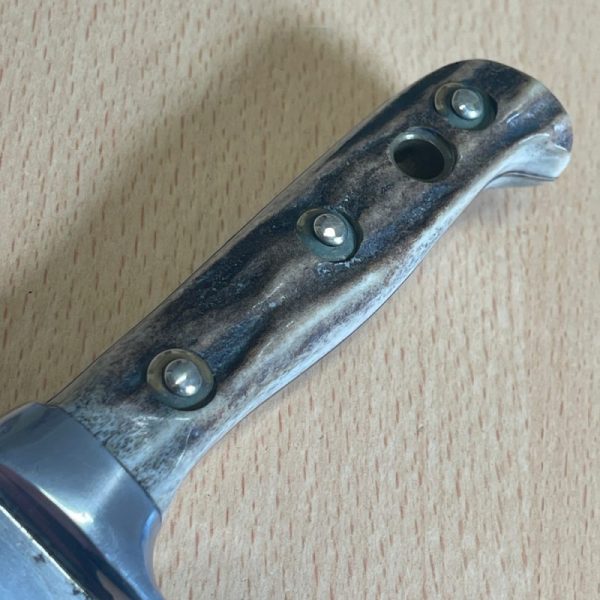 Vintage Puma White Hunter possibly an Automesser - Antler Handle - early. - Image 8