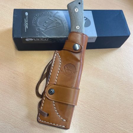 4122 a Viper Gianghi Green Micarta