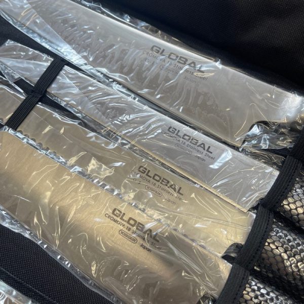 Global Kitchen Knife Set - Image 3