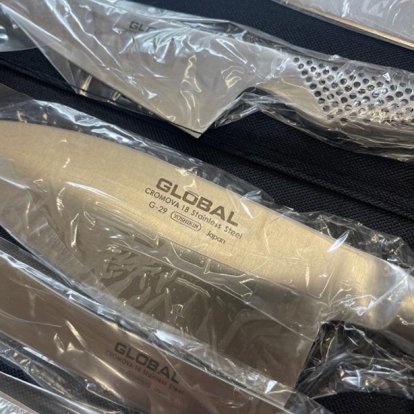 Global Kitchen Knife Set - Image 4