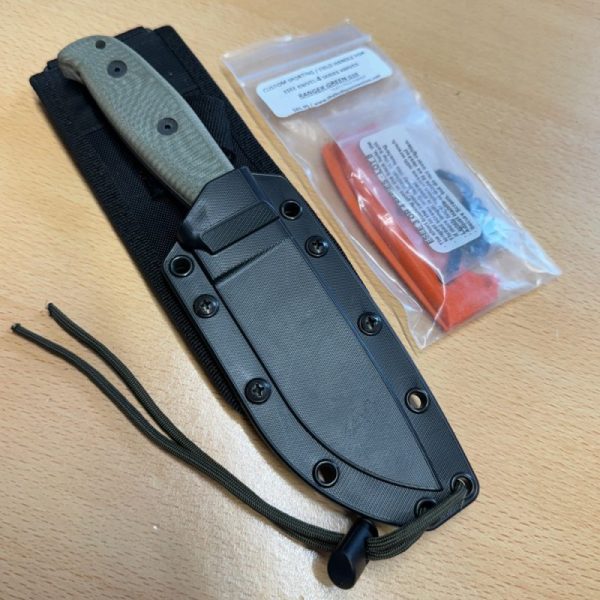 ESEE-4 Stainless Steel, original and custom G10 scales - Image 5