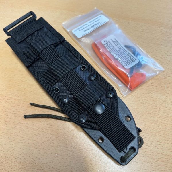 ESEE-4 Stainless Steel, original and custom G10 scales - Image 4