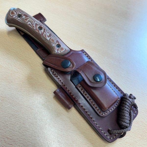 Ageo Hispanus Brown Micarta - Image 4
