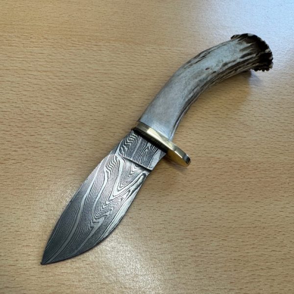 Silver Stag Damascus Crown Twist - Image 4