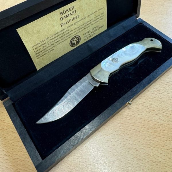 4337 a Boker Damascus Tree Brand 2005
