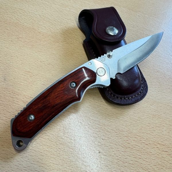 Buck Alpha Rosewood ATS-34 BOS - Image 3