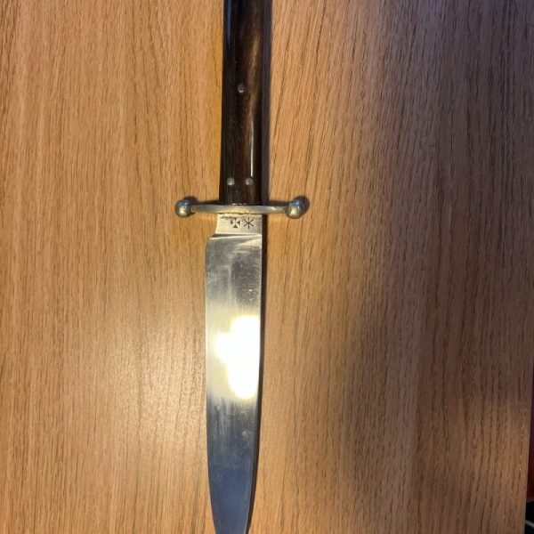 J Rodgers & Sons Antique Knife with original scabbard - Image 11