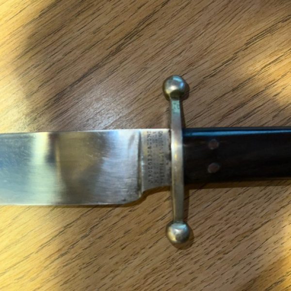 J Rodgers & Sons Antique Knife with original scabbard - Image 6