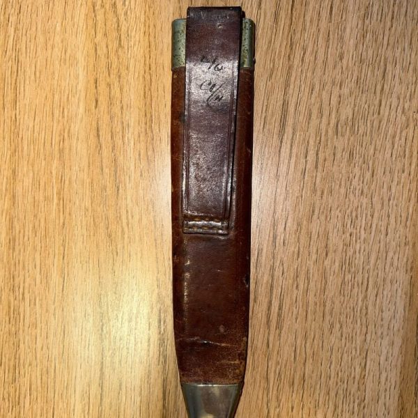 J Rodgers & Sons Antique Knife with original scabbard - Image 5