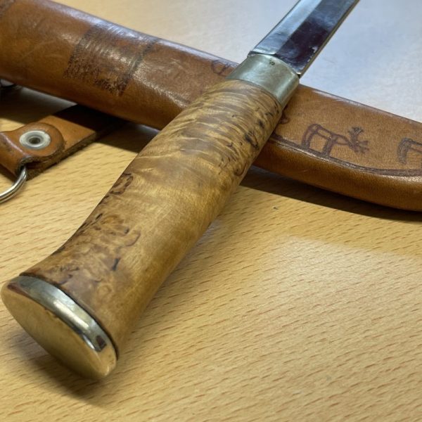 Iisakki Järvenpää Puukko Curly Birch - Image 2