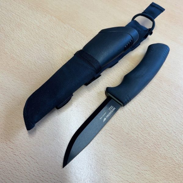 Mora Bushcraft Black Knife