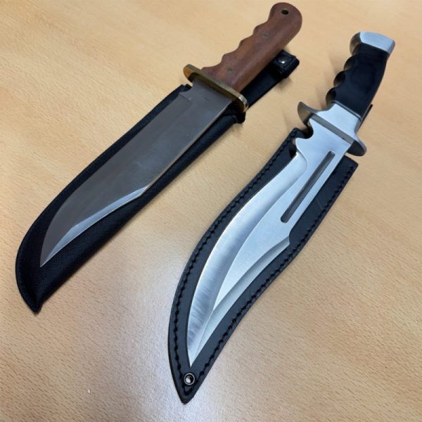 Winchester Bowie Knife along with a second bowie - Image 4